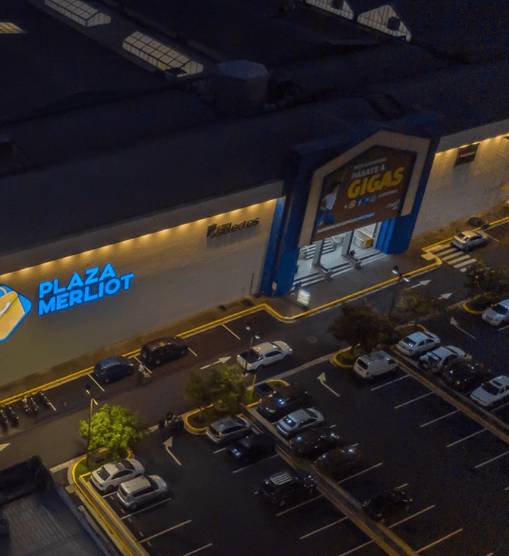 Vista aérea Plaza Merliot